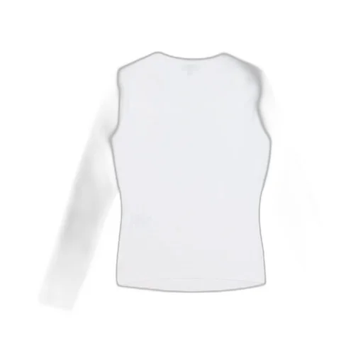 T-Shirt With Round Neck And Long Sleeves