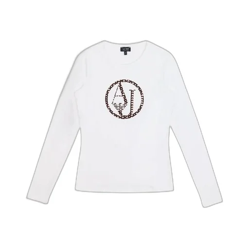 T-Shirt With Round Neck And Long Sleeves