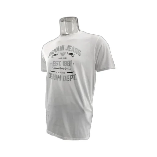 Round Collar Logo T-Shirt