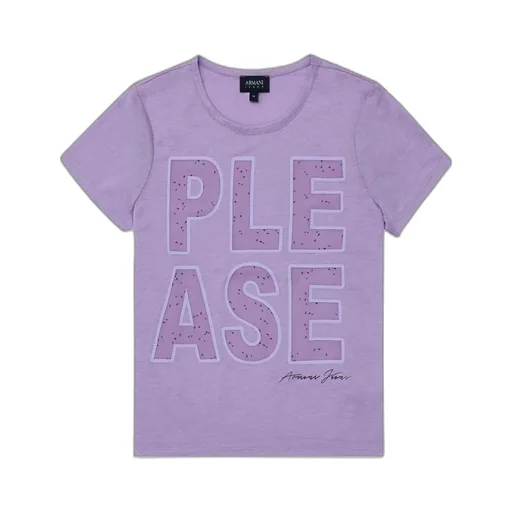 Round Collar Logo T-Shirt