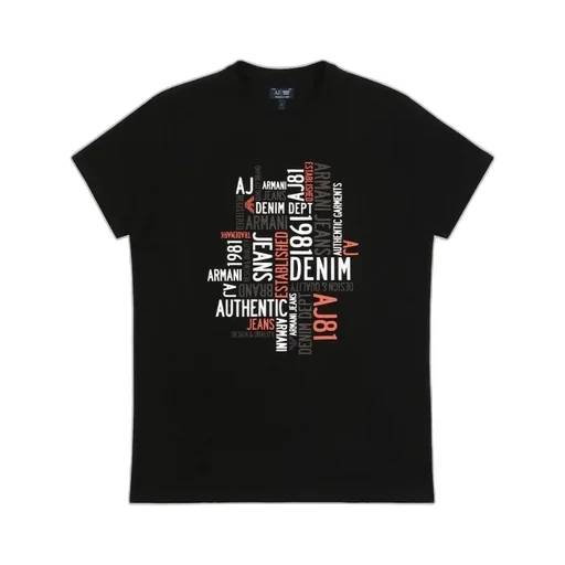 Cross-Printed T-Shirt
