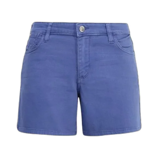 Logo Denim Shorts