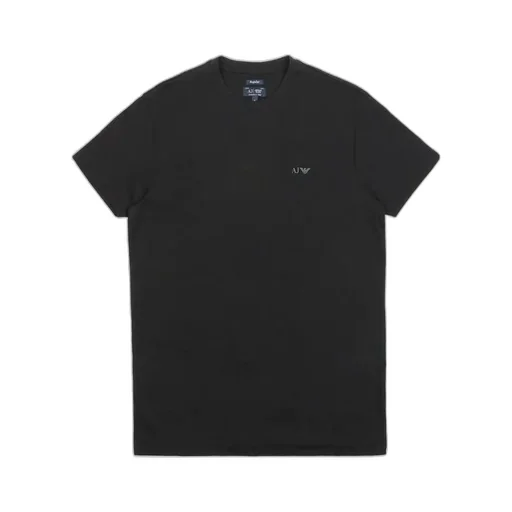 Round Collar Logo T-Shirt