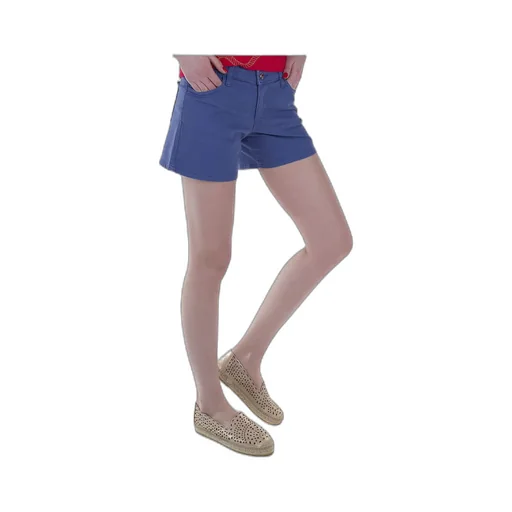 Logo Denim Shorts