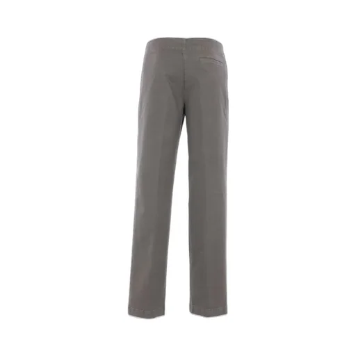 Drawstring Straight-Leg Trousers