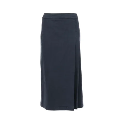 Mid-Rise Pleated Skirt