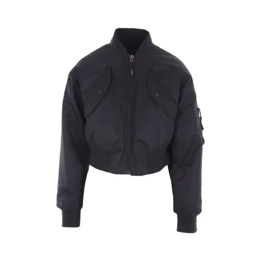 Zip-Up Cropped Jacket