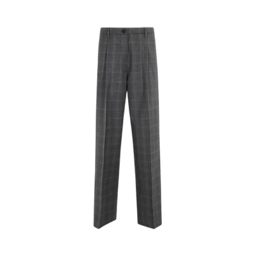 Checked Trousers
