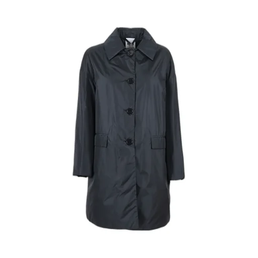 Long-Sleeved Single-Breasted Coat