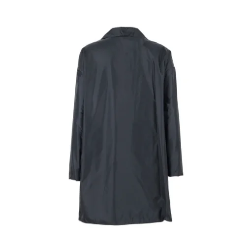 Long-Sleeved Single-Breasted Coat