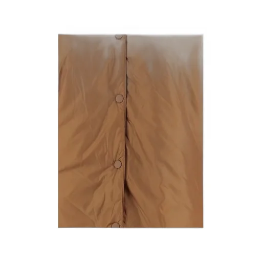 Long Sleeved Press-Stud Hooded Jacket