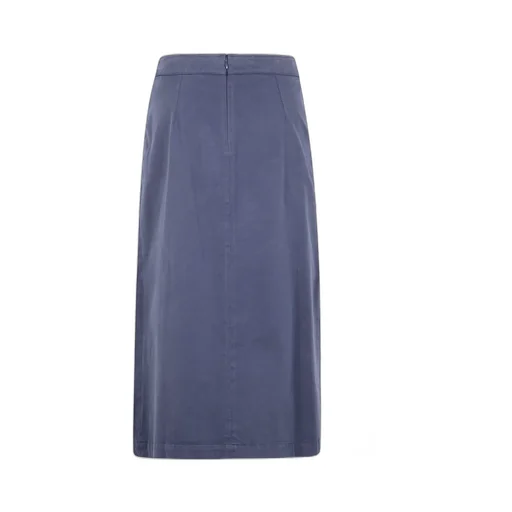 Pleated Wrap Skirt