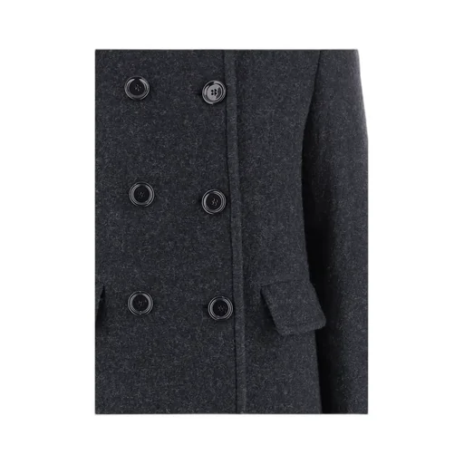 Double-Breasted Tailored Coat