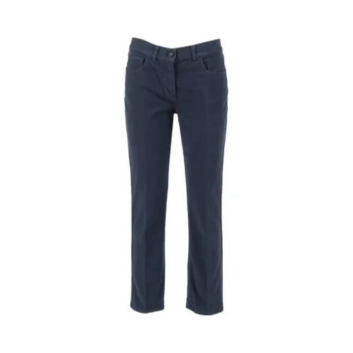 Five-Pocket Zip-Up Trousers