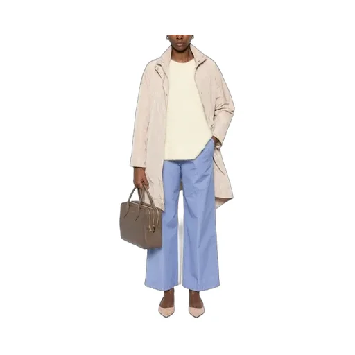 High Collar Trench Coat