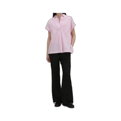 Striped Short-Sleeved Shirt