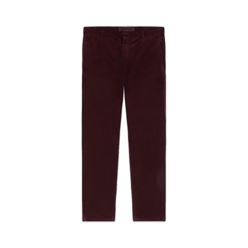 Velvet Checked Casual Pants