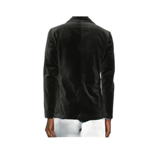Velvet Lapel Blazer