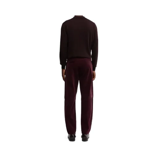 Velvet Checked Casual Pants
