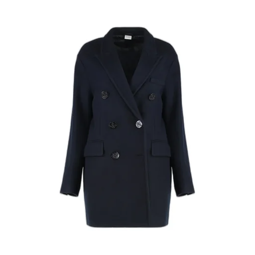 Double-Breasted Wool Coat