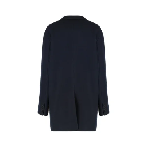 Double-Breasted Wool Coat