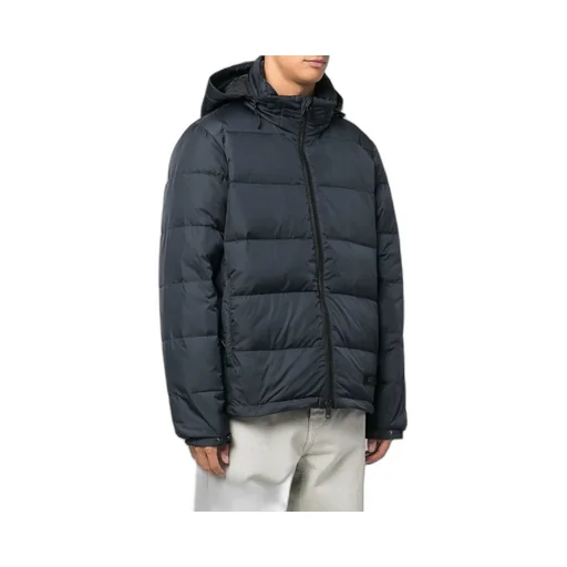 Logo Patch Padded Jacket