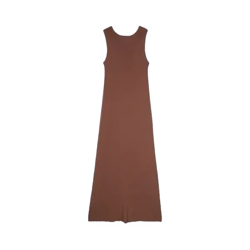 Sleeveless Wide Strap Dress