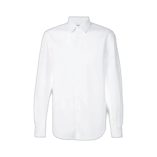 Pointed Collar Cotton Shirt