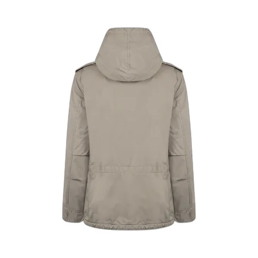 Drawstring Hooded Jacket