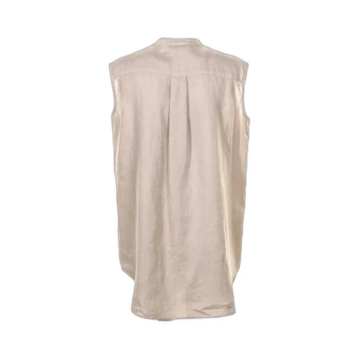 Buttoned-Up Sleeveless Top