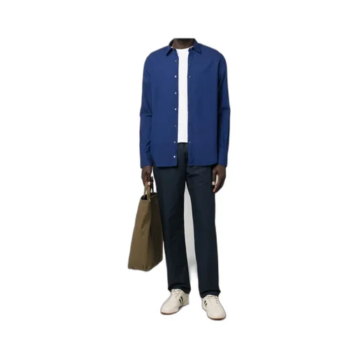Buttoned Long-Sleeved Shirt