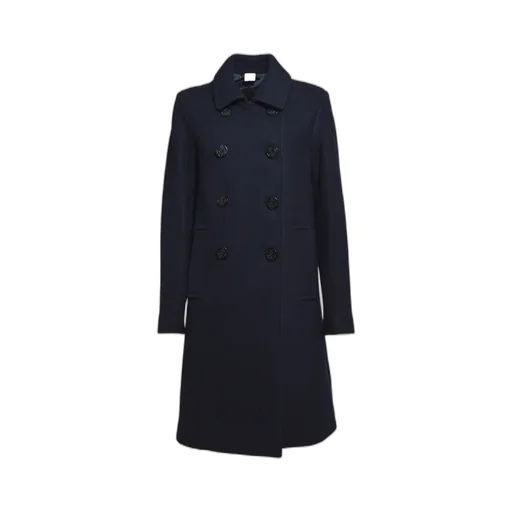 Double-Breasted Wool Coat