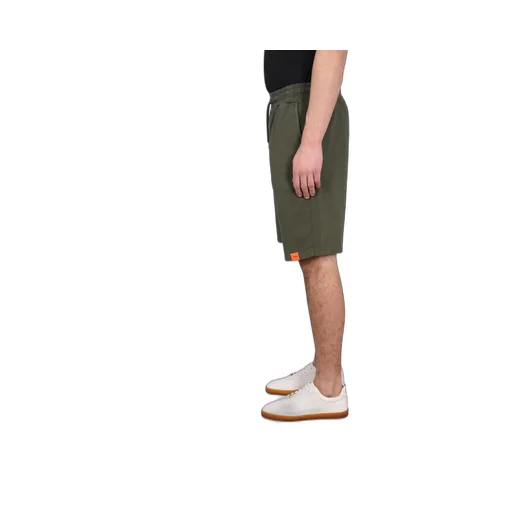 Logo Patch Drawstring Shorts