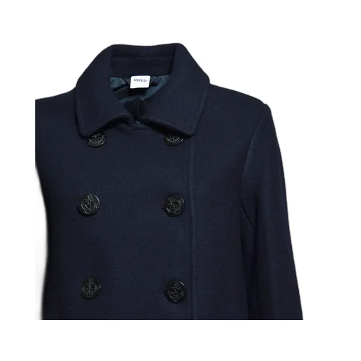 Double-Breasted Wool Coat