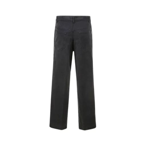 Cropped Straight Leg Trousers