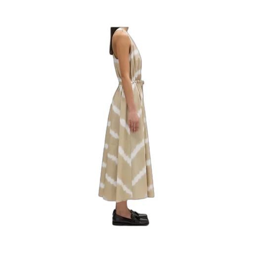 Tie-Dye Printed Poplin Dress