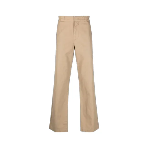 High-Waisted Straight-Leg Trousers