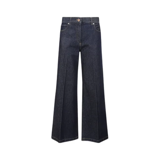 Wide Leg Denim Jeans