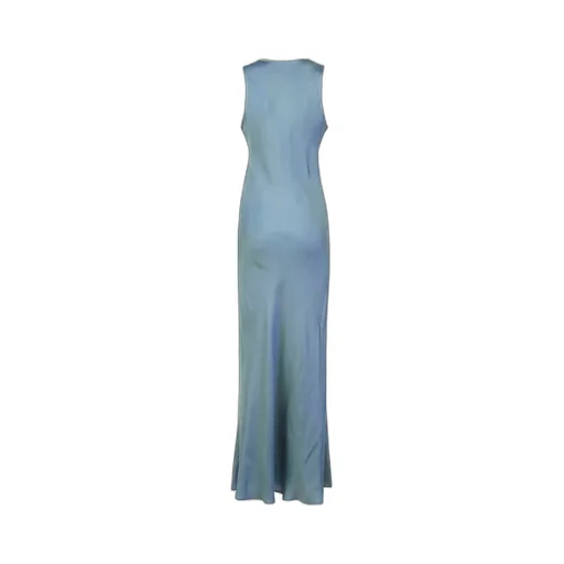 Sleeveless Crewneck Maxi Dress
