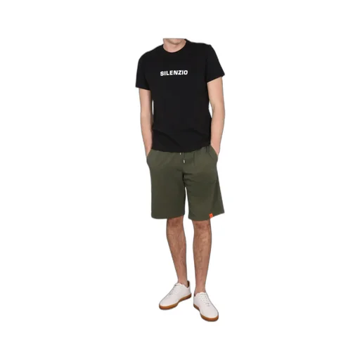 Logo Patch Drawstring Shorts