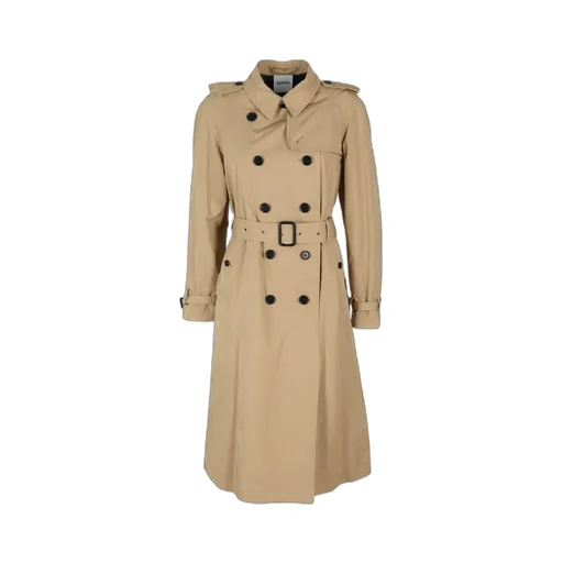 Belted-Waist Trench Coat