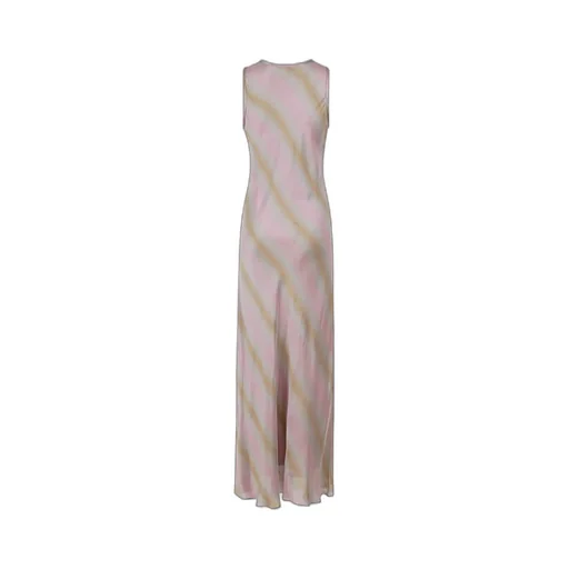 Sleeveless Striped Dress