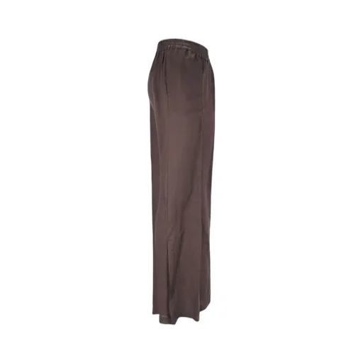 Elasticated Waistband Straight Trousers