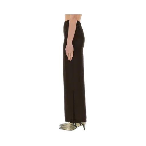 Elasticated Waistband Straight Trousers