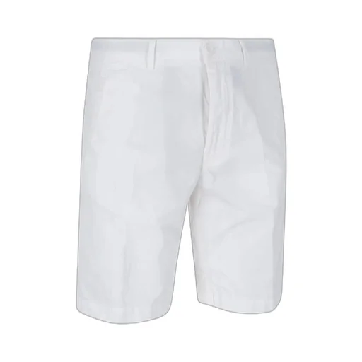 Belt-Looped Slim-Cut Shorts