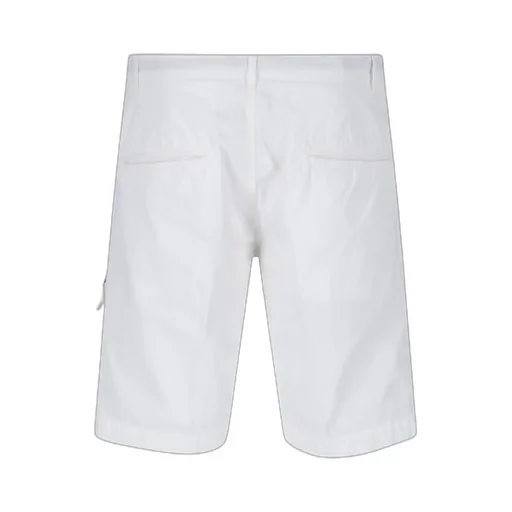 Belt-Looped Slim-Cut Shorts