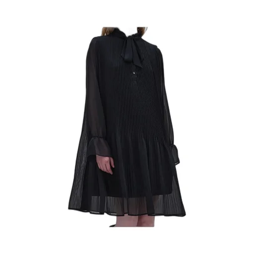 Georgette Crepe Short Dress