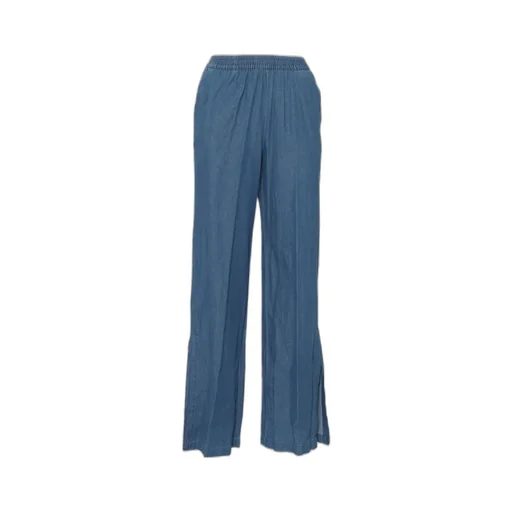 Straight-Leg Denim Trousers