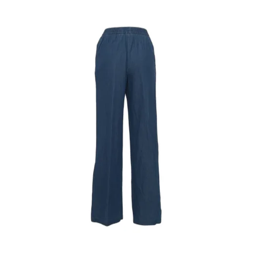 Straight-Leg Denim Trousers