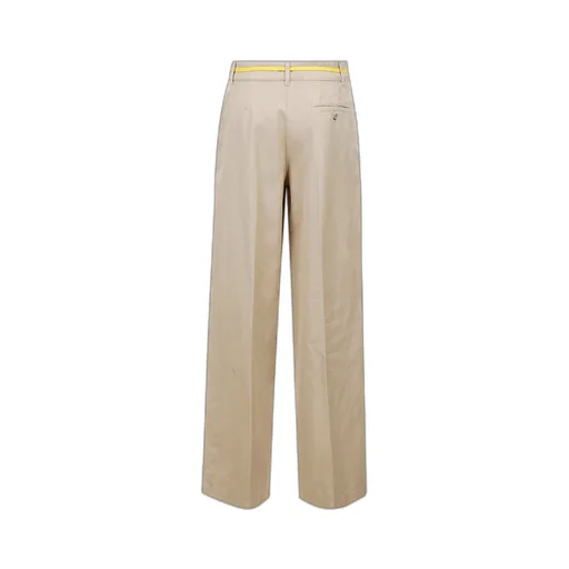 High-Waisted Wide-Leg Trousers